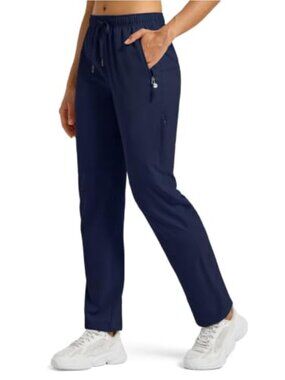 Women's Quick Dry Hiking Cargo Pants with Secure Zip Pockets UPF 50+